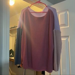 Boohoo Colorblock Sweater